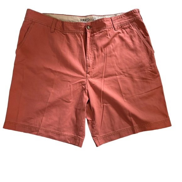 Izod Saltwater Men’s Faded Red Shorts Size 42‎ (NWT) - Picture 1 of 7